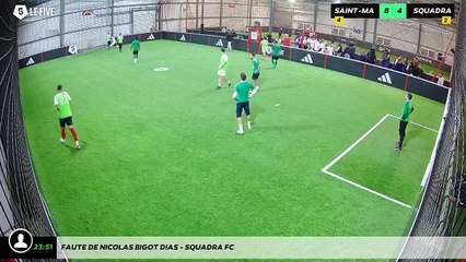 Faute de nicolas bigot dias - SQUADRA FC