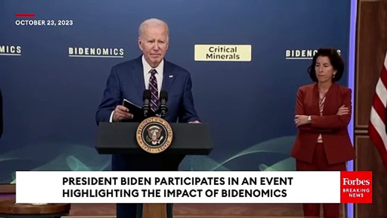 President Biden Takes Questions On Hostages In...
