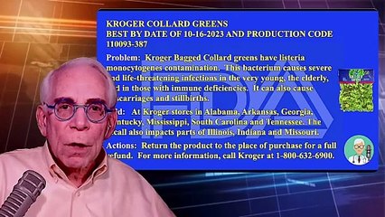 Kroger Collard Greens Are Contaminated