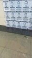 Pegan carteles con el rostro de Christian Cueva a las afueras de Matute.