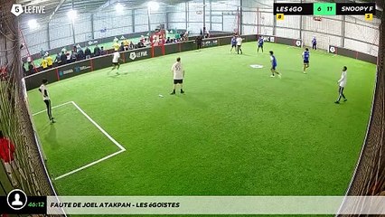 Faute de Joel ATAKPAH - Les égoïstes