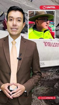 Un trágico accidente en la carretera de La Paz a causa del exceso de velocidad dejó un fallecido y pudo causar una tragedia mayor