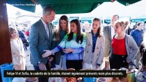 Letizia d'Espagne, détendue en pull bariolée : Très complice avec sa fille Leonor, elles font le show sur un marché