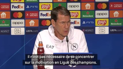 Naples - Garcia : "Récupérer les points perdus contre le Real Madrid"