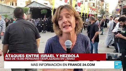 Informe desde Beirut: Israel y Hezbolá intensifican sus ataques en la frontera con Líbano