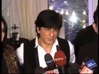 Press conference with Shah Rukh Khan at the opening of design store
