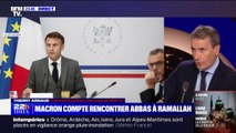 Emmanuel Macron prévoit de rencontrer Mahmoud Abbas à Ramallah (Cisjordanie)