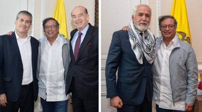Embajadores de Israel y Palestina hablaron sobre la reunión con el presidente Petro