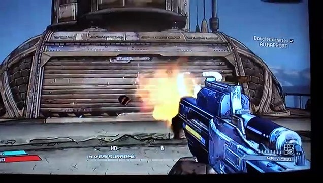 BORDERLANDS 1 - ARMES : HX 500 C Detonating Thunper / MALIWAN (lvl 69) [X3 Explosion]