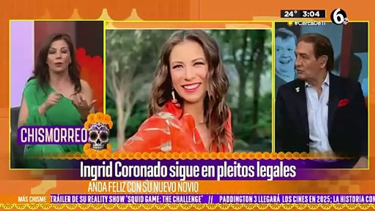 Ingrid Coronado revela sigue en problemas legales