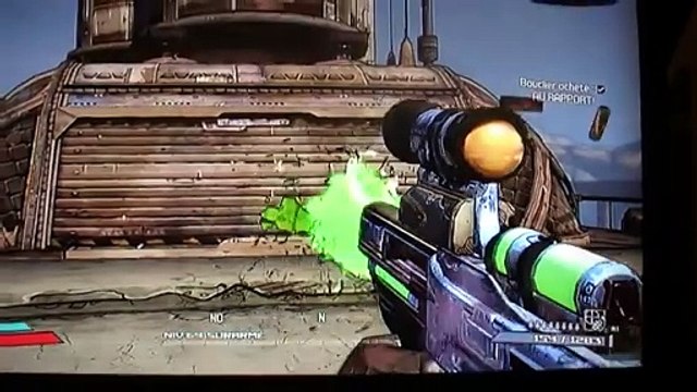 BORDERLANDS 1 - ARMES : HX 4 Vitriolic Stinger / MALIWAN (lvl 67) [X4 Acide]