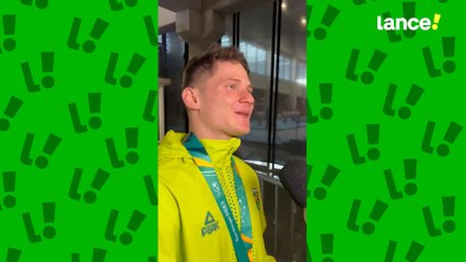 Prata no individual geral, Diogo Soares agradece apoio da família