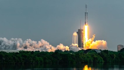 Highlights From Relive The SpaceX Falcon Heavy Launch Of NASA's Psyche Mission