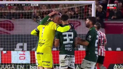 Kaprof anotó de cabeza y ahora Estudiantes y Sarmiento empatan 1 a 1