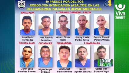 Detienen a 44 presuntos delincuentes durante la última semana
