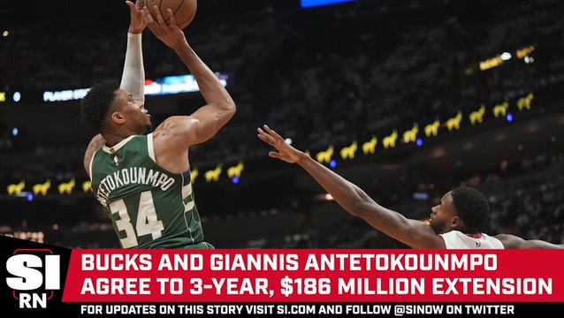 Giannis Antetokounmpo Signs Monster Contract Extension with the Bucks