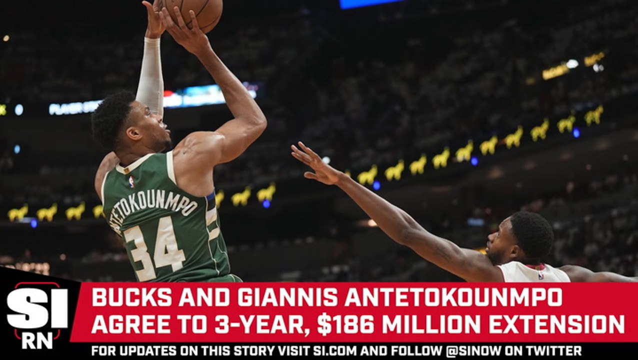 Giannis Antetokounmpo Signs Monster Contract Extension with the Bucks