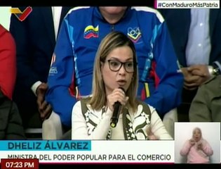 Min. de Comercio, Dheliz Álvarez: La compra pública es del Gobierno en todos sus niveles