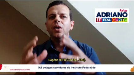 Adriano - Depoimento - Rogério (IFPR-Curitiba)