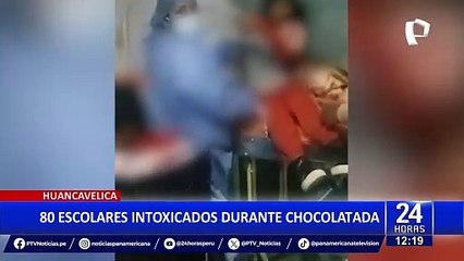 Huancavelica: 80 escolares y docentes se intoxicaron en chocolatada de colegio