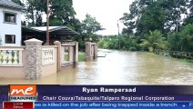 CHAIRMAN AND MINISTER ON FLOODING WOES