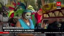 Así se vivió el desfile de catrinas y alebrijes en la Ciudad de México