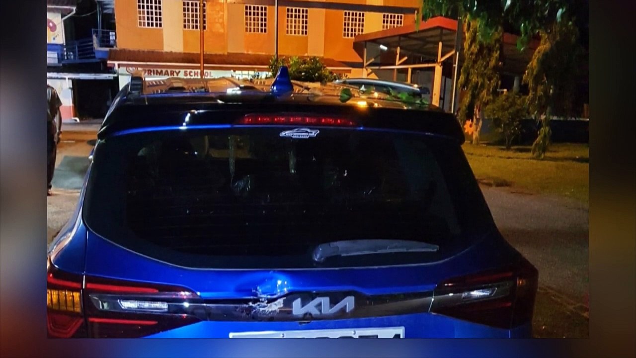 CARS DAMAGED DURING PUJA