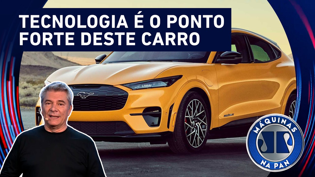 Mustang Mach-E GT com dois motores elétricos, u...