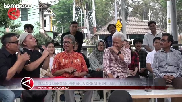 Begini Janji Ganjar dan Mahfud MD di Depan Pekerja Kreatif Jika Terpilih Jadi Presiden