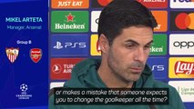 Arteta responds to Raya criticism