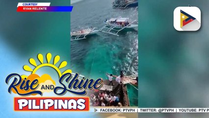 250 pasahero, nasagip ng PCG sa sumadsad na barko sa Cebu