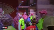 Travis Kelce's reaction when a fan yelled 