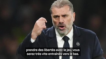 9e j. - Postecoglou : "Du gâchis en seconde période"