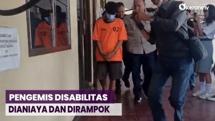 2 Pemuda Aniaya dan Rampok Pengemis Disabilitas di Pematangsiantar