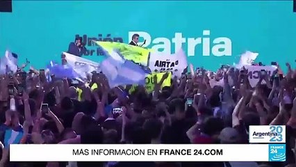 Varios argentinos expresan decepción tras los resultados de la primera vuelta electoral