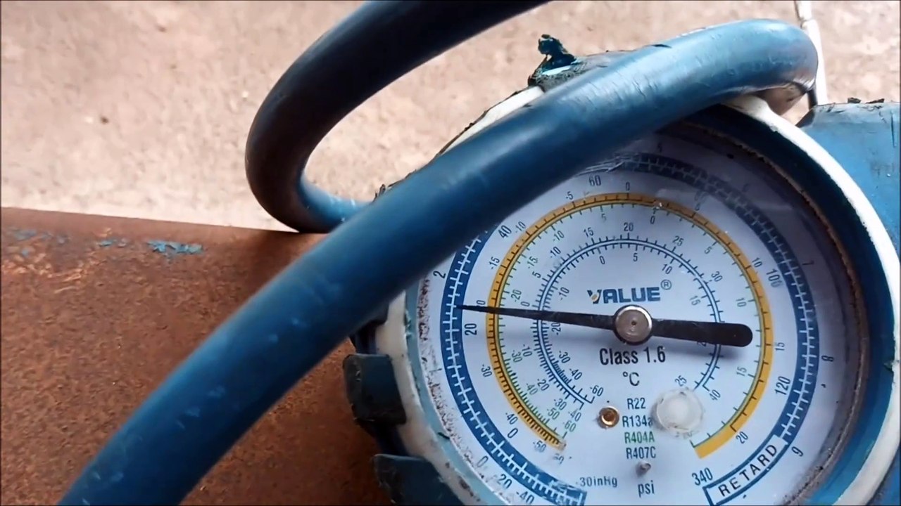 diferença nas pressões em unidades danfoss