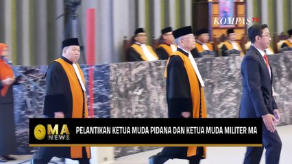 Pelantikan dan Pengambilan Sumpah Jabatan Ketua Muda Pidana dan Ketua Muda Militer - MA NEWS