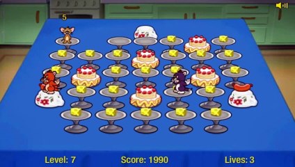 Tom And Jerry Cartoon Game - Food Free for All   Easy + Hard   Tom and Jerry Games (2)
