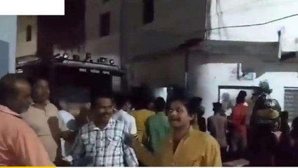 पन्ना: किराना दुकान में आग लगने से लाखों का नुकसान, देखें वीडियो