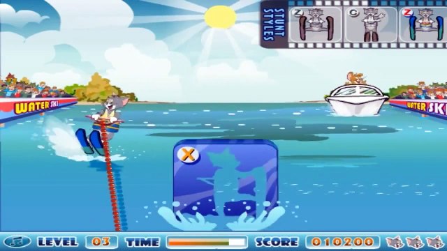 Tom and Jerry Online Games Tom and Jerry Super Ski Stunts Game