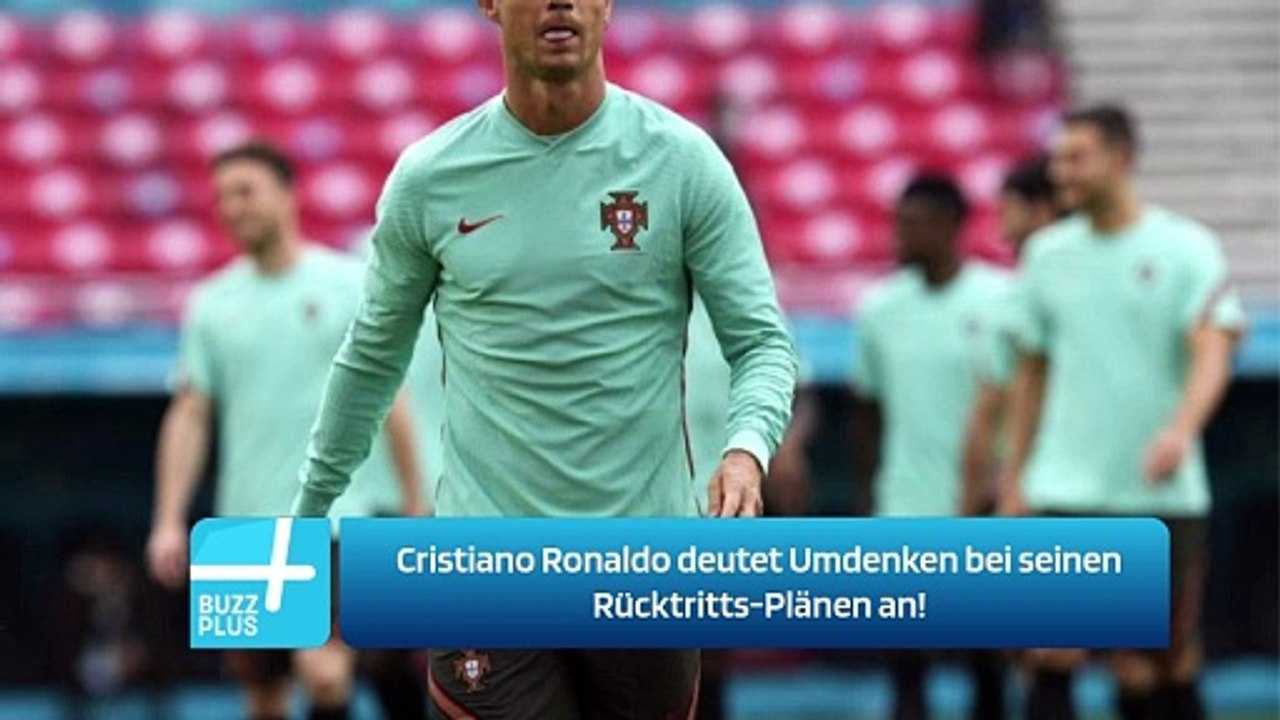 Cristiano Ronaldo deutet Umdenken bei seinen Rücktritts-Plänen an!