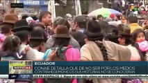 Ecuador: Dirigentes sociales reivindicaron la labor de medios de comunicación contrahegemónica