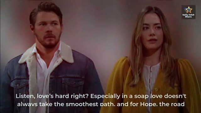 Liam Slapped Divorce Papers To Hope, Beth Gets Hurt Instead Bold and the Beautif