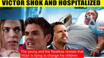 Young And The Restless Spoilers Victor is hospitalized when his children hate ea