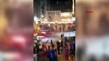 Bayern Münih taraftarı Taksim'de olay çıkardı