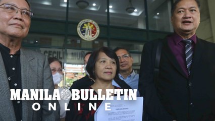 Castro files death threat raps vs ex-president Duterte