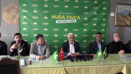 HÜDA PAR Genel Başkanı Yapıcıoğlu, Van'da konuştu