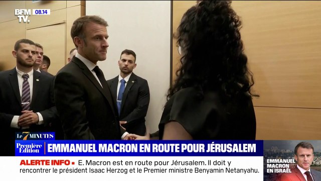 J'espère que vous avez des bonnes nouvelles : les familles de victimes en Israël ont rencontré Emmanuel Macron