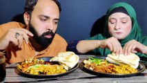 ASMR; EATING SPICY CHICKEN TIKKA SHAWARMA PLATTER :: EATING SHAWARMA CHALLENGE *Am Eating Show