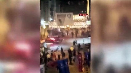 Bayern Münih Taraftarları Taksim'de Kavga Etti